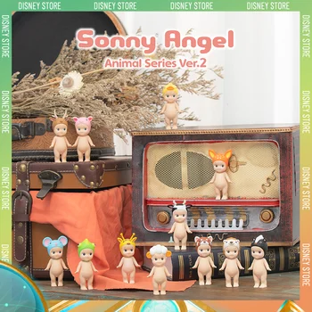 Новая серия Sonny Angel Animal Series 2 Blind Box Милая Кукла Роза Игрушка с мультяшным персонажем Прекрасная Мультяшная Коробка с сюрпризом Guess Bag Специальная коробка