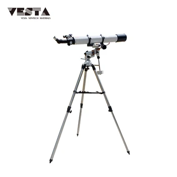 Астрономический телескоп-рефрактор Vesta 90080 с удвоенным объективом 3X Professional High Power Optical Telescope