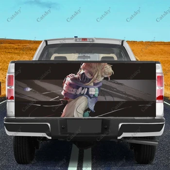 Наклейка на автомобиль My Hero Academia Toga Химико аниме модификация заднего хвоста грузовика подходит для боли в грузовике упаковка аксессуары наклейки