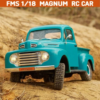 FMS Новое поступление 1/18 MAGNUM Hard Body Warterproof Матовый радиоуправляемый автомобиль 2.4 G 4WD для скалолазания, игрушки для детей и взрослых, подарок