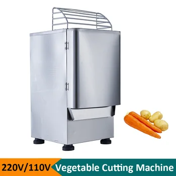 Коммерческая кухонная Машина для нарезки овощей 110 В 220 В, Машина для нарезки твердых овощей и фруктов, Нержавеющая Сталь