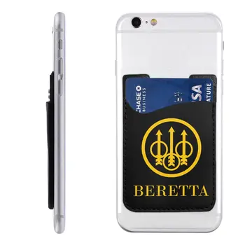 Бумажник для телефона Beretta, приклеенный к карману для удостоверения личности любителя военного оружия