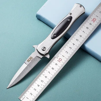 Складной нож New SOG Swiss knife Открытый нож высокой твердости, нож для выживания в дикой природе, тактические ножи из нержавеющей стали, 2 цвета